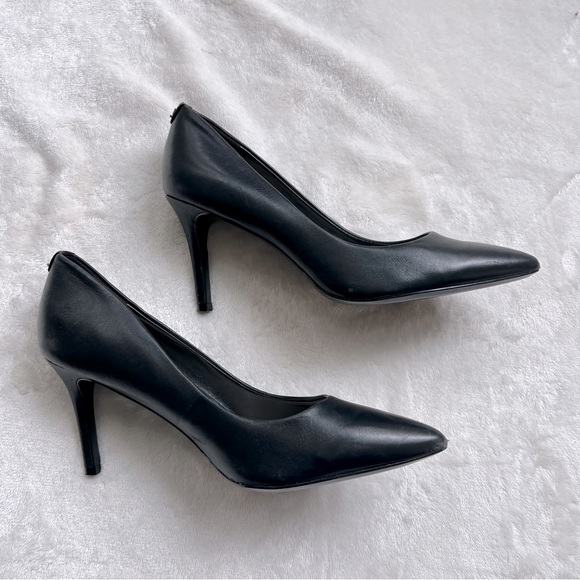 Karl Lagerfeld Paris Royale Leather Pumps - Picture 4 of 7